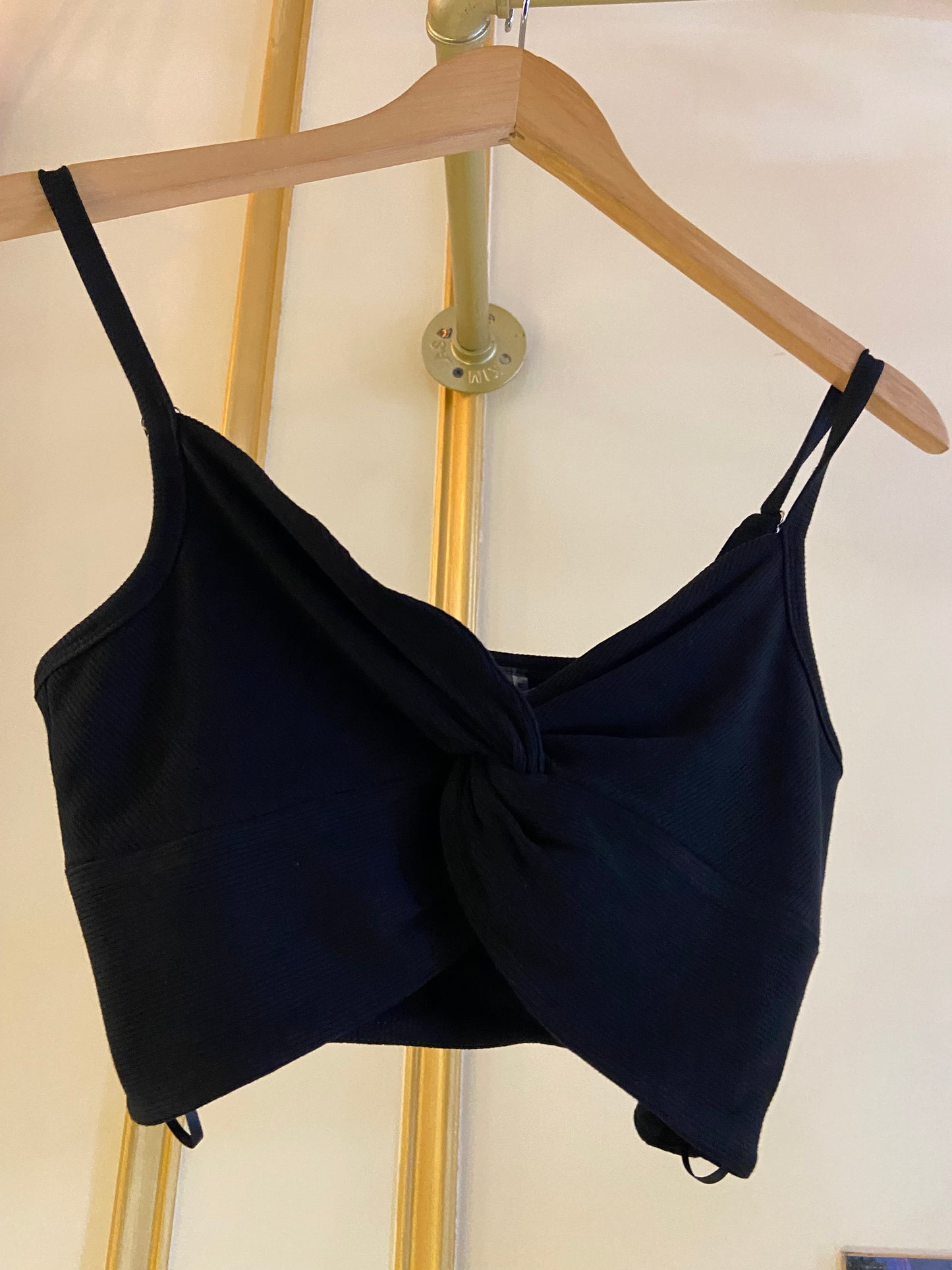 Black Crop Top
