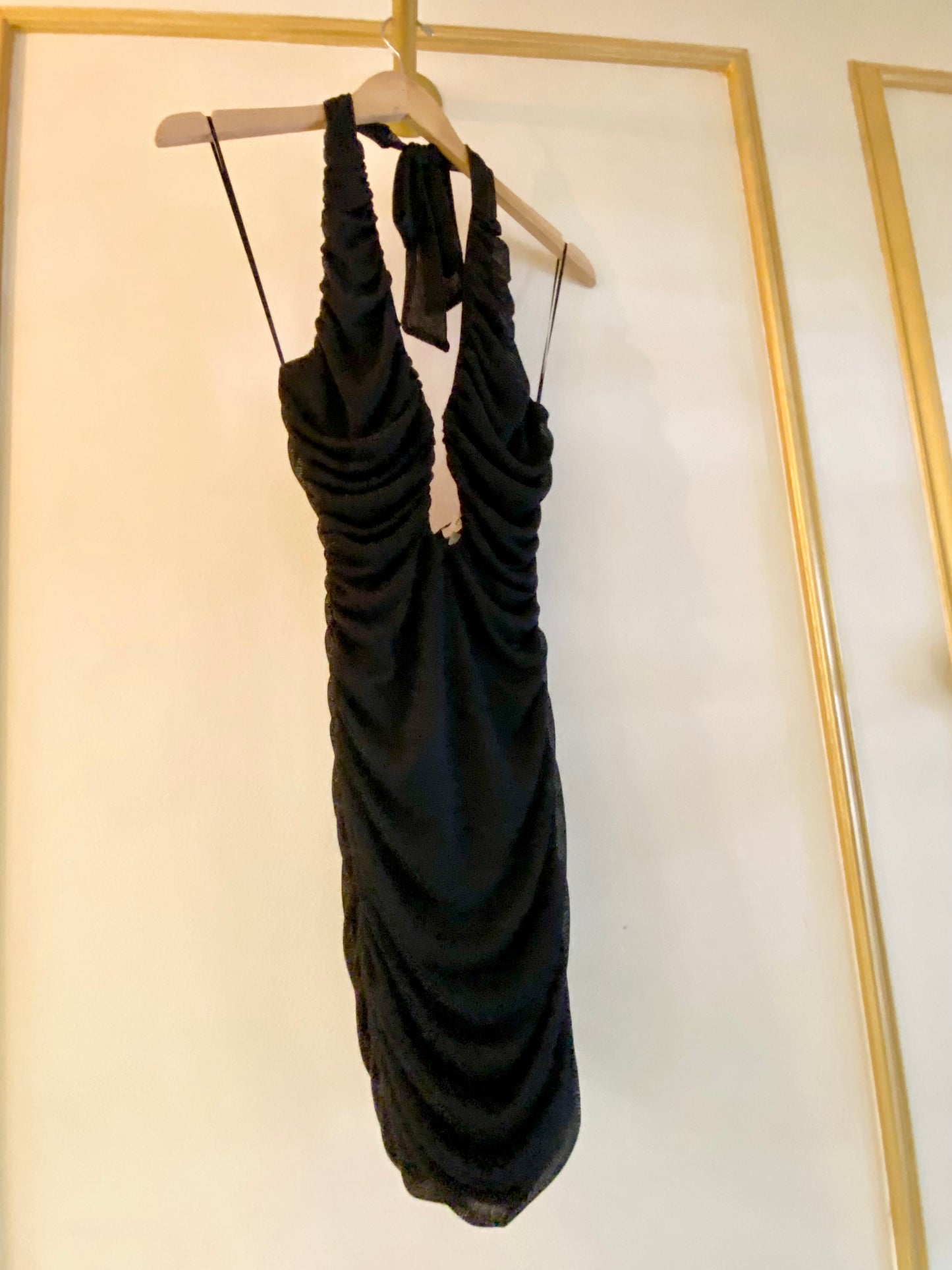 Black Halter Dress