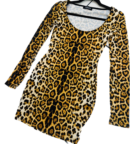 "Wild Thing" Leopard Mini Dress